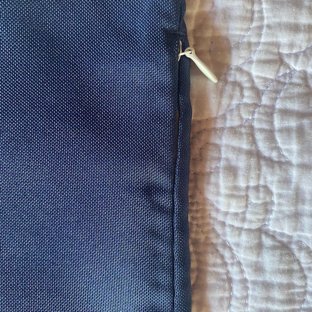 OUTDOOR NAVY PILLOW CASE COVERS - Picture 3 of 5